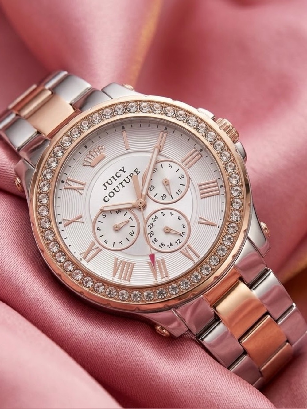 Vintage Juicy Couture Two Tone Pedigree Watch